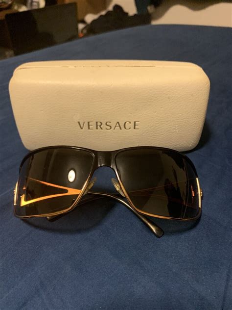 versace 2040 1166|Versace Mod. 2040 1166/13 Black Gold Fade Frame Brown .